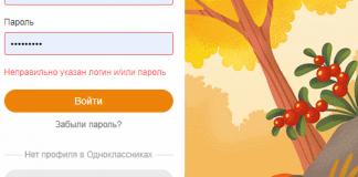 सोशल नेटवर्क Odnoklassniki Odnoklassniki मेरा पेज खोलें मेरा कैरी