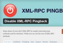 Бағдарламалау байқауы Үлгідегі XML-RPC өшіру